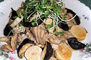 焼き野菜と豚しゃぶのサラダ