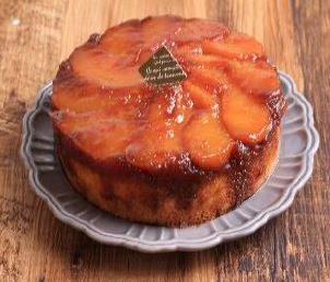 キャラメルりんごのアップサイドダウンケーキ／東京ガス料理教室レシピ